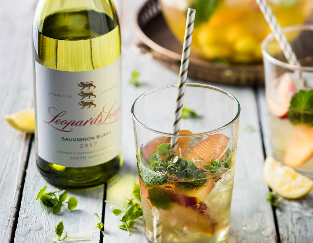 Leopard's Leap Sauvignon Blanc Jam Jar Wine Cocktail Recipe Leopards Leap